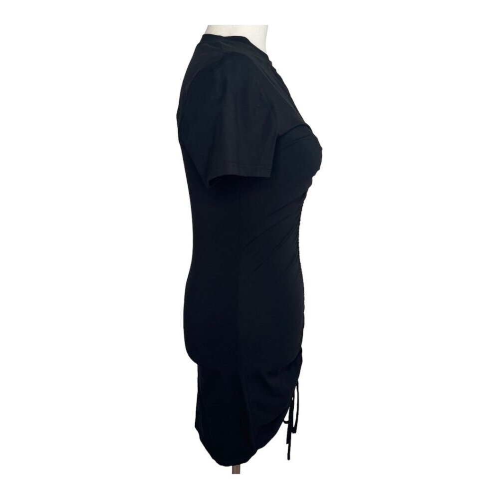 Superdown Yasmine Ruched Tie Mini Short Sleeve Dress - Picture 5 of 5